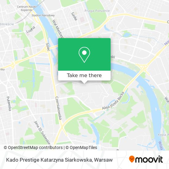 Kado Prestige Katarzyna Siarkowska map