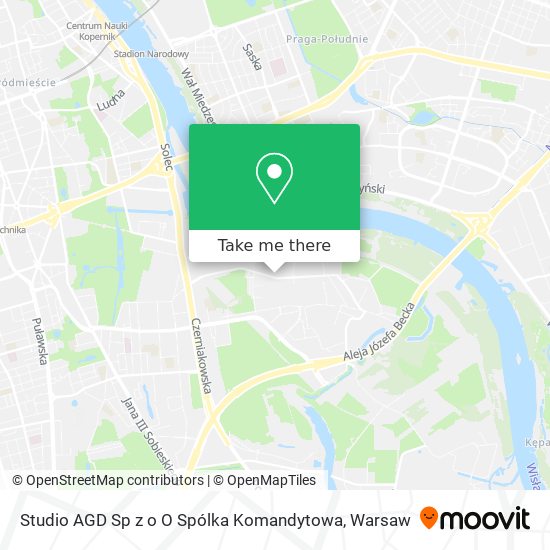 Studio AGD Sp z o O Spólka Komandytowa map