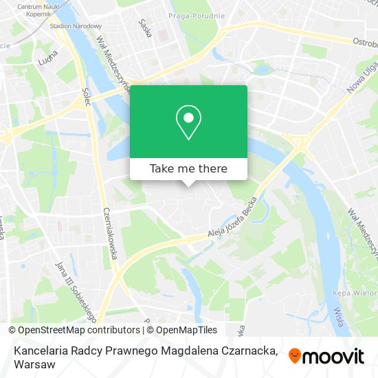 Kancelaria Radcy Prawnego Magdalena Czarnacka map