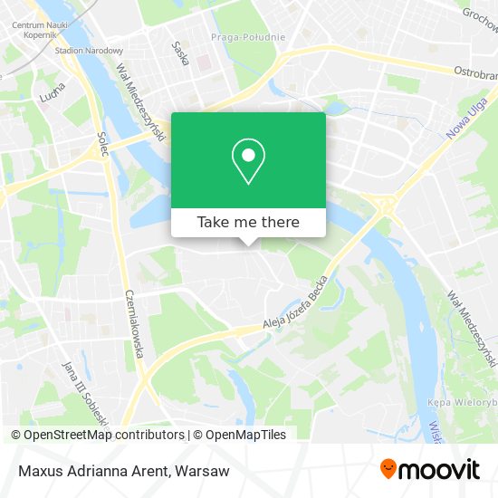 Maxus Adrianna Arent map