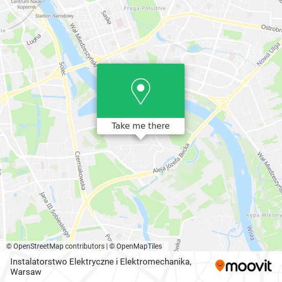 Instalatorstwo Elektryczne i Elektromechanika map