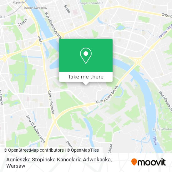 Agnieszka Stopińska Kancelaria Adwokacka map