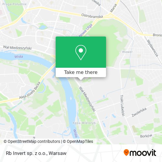Rb Invert sp. z o.o. map