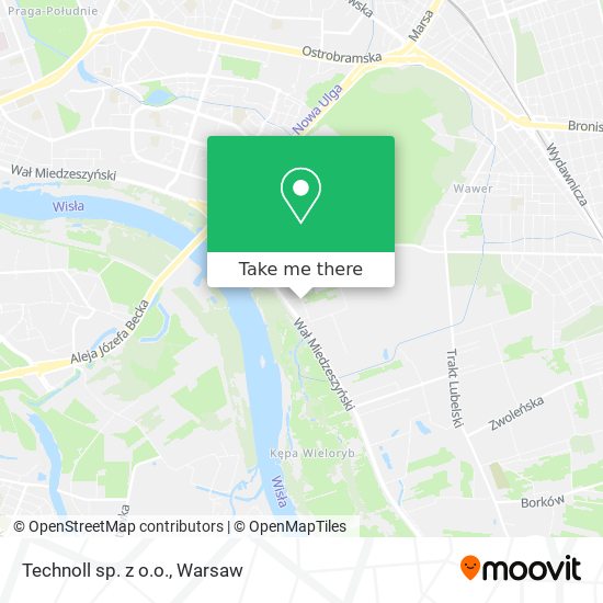Technoll sp. z o.o. map