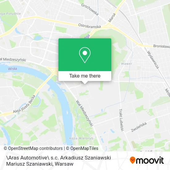 \Aras Automotive\ s.c. Arkadiusz Szaniawski Mariusz Szaniawski map