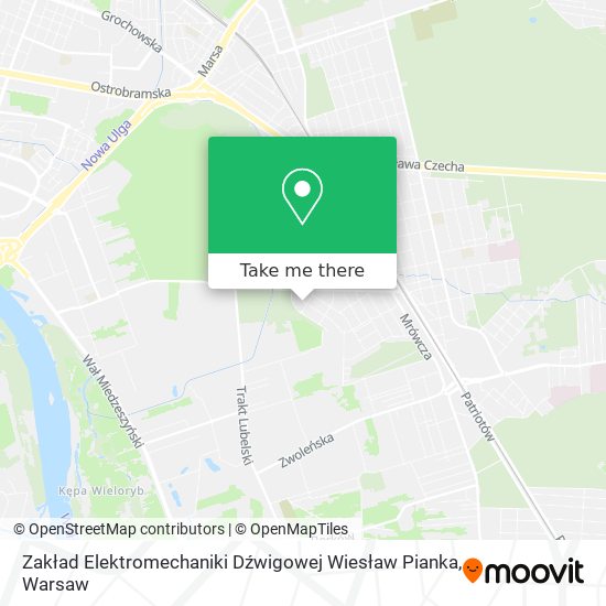 Zakład Elektromechaniki Dźwigowej Wiesław Pianka map