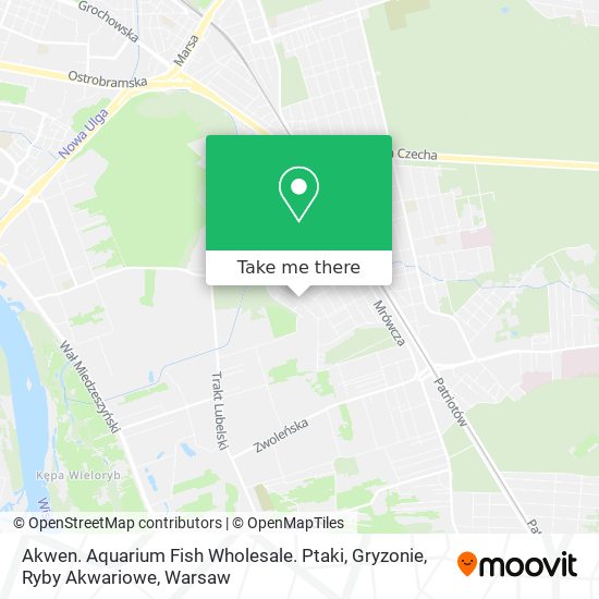 Akwen. Aquarium Fish Wholesale. Ptaki, Gryzonie, Ryby Akwariowe map