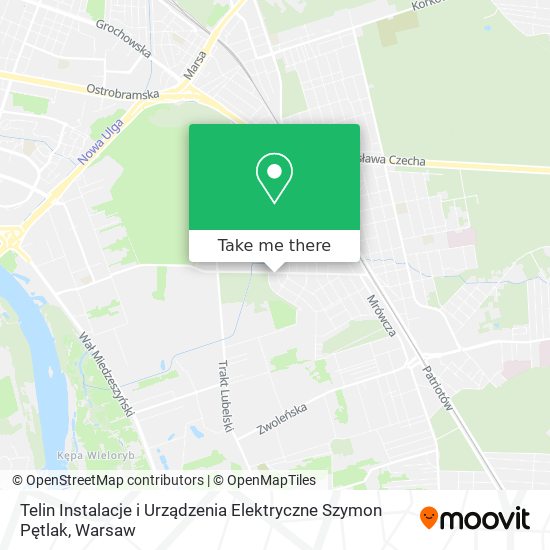 Telin Instalacje i Urządzenia Elektryczne Szymon Pętlak map