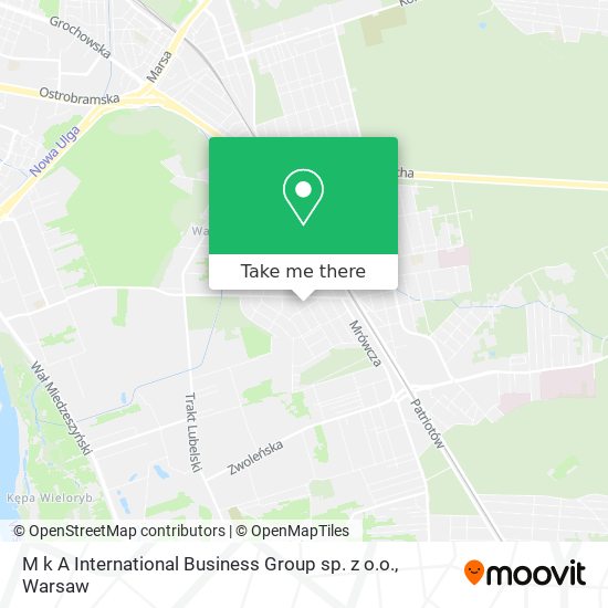 M k A International Business Group sp. z o.o. map