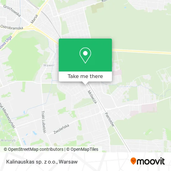 Карта Kalinauskas sp. z o.o.
