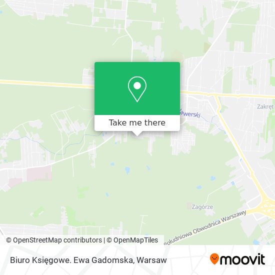 Biuro Księgowe. Ewa Gadomska map