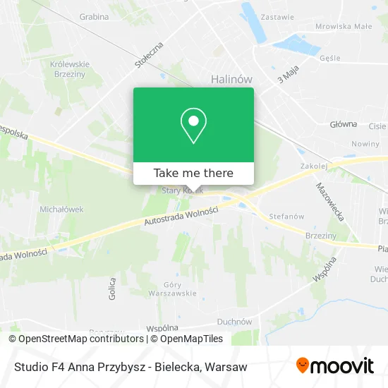 Карта Studio F4 Anna Przybysz - Bielecka