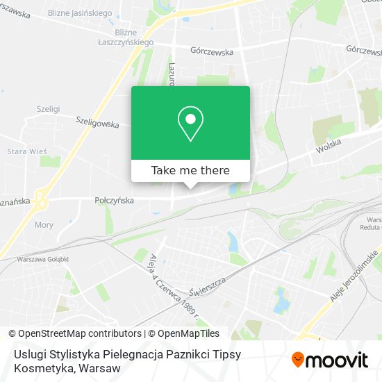 Uslugi Stylistyka Pielegnacja Paznikci Tipsy Kosmetyka map