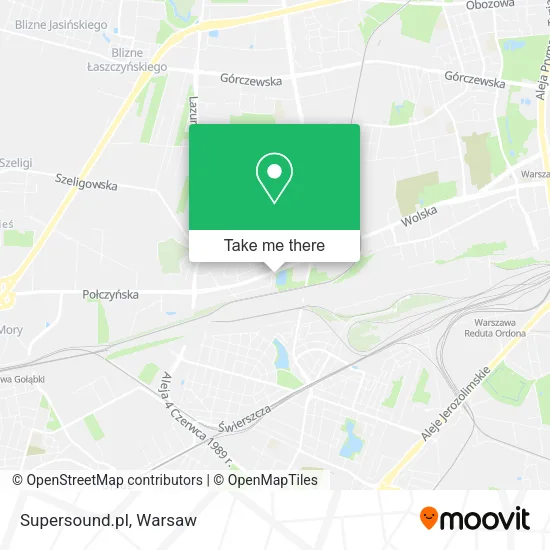 Supersound.pl map