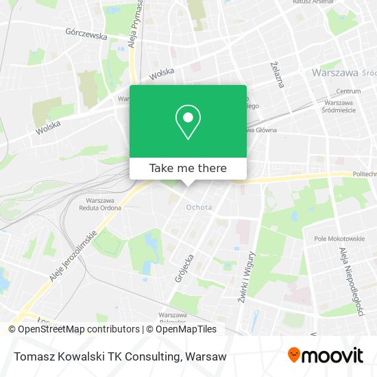 Tomasz Kowalski TK Consulting map