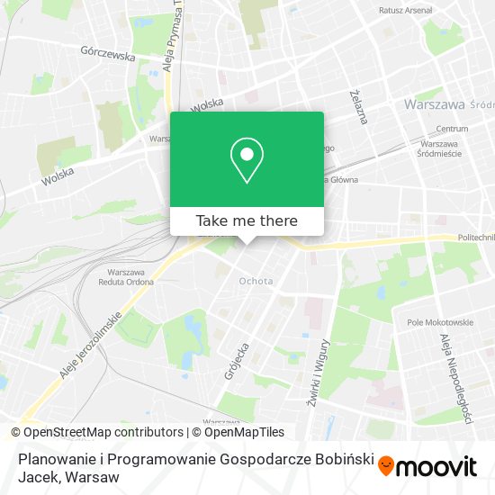 Planowanie i Programowanie Gospodarcze Bobiński Jacek map