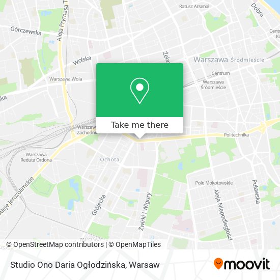 Studio Ono Daria Ogłodzińska map