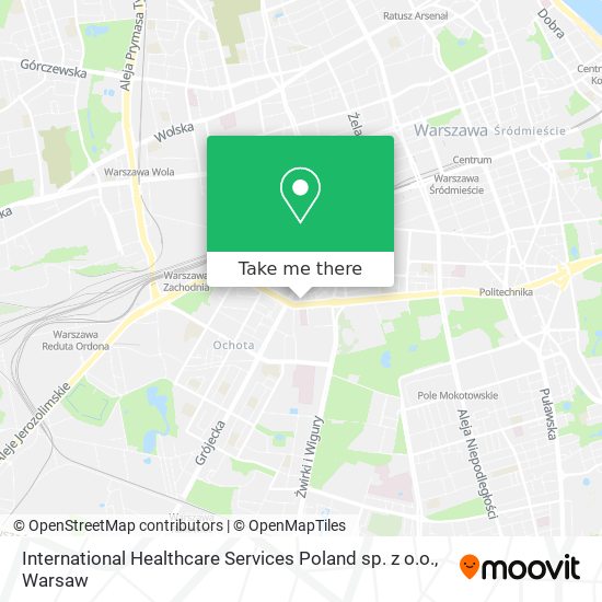 International Healthcare Services Poland sp. z o.o. map