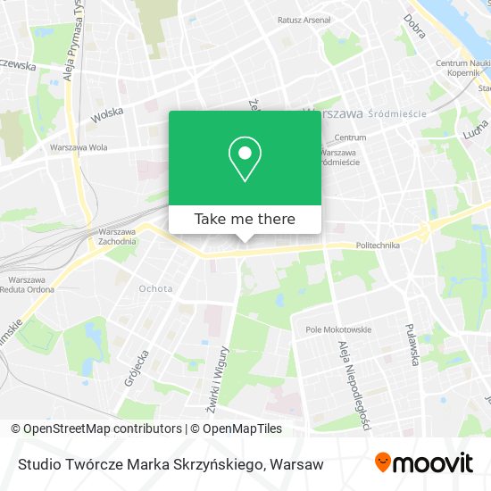 Карта Studio Twórcze Marka Skrzyńskiego