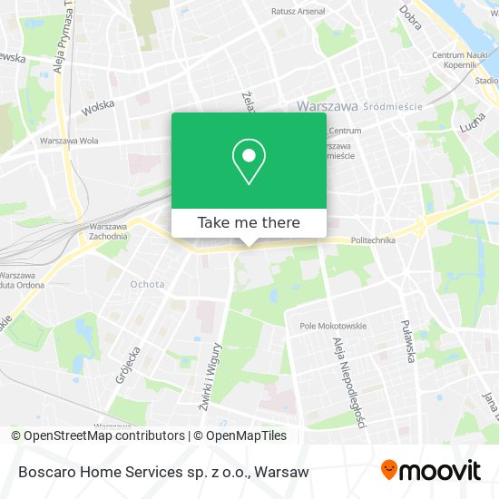 Boscaro Home Services sp. z o.o. map