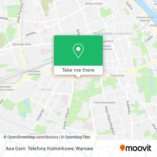 Asa Gsm. Telefony Komórkowe map