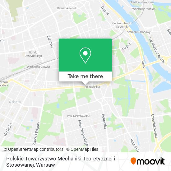 Polskie Towarzystwo Mechaniki Teoretycznej i Stosowanej map