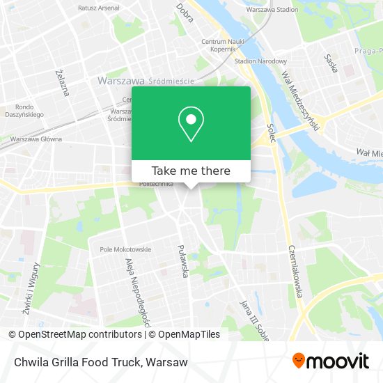 Карта Chwila Grilla Food Truck