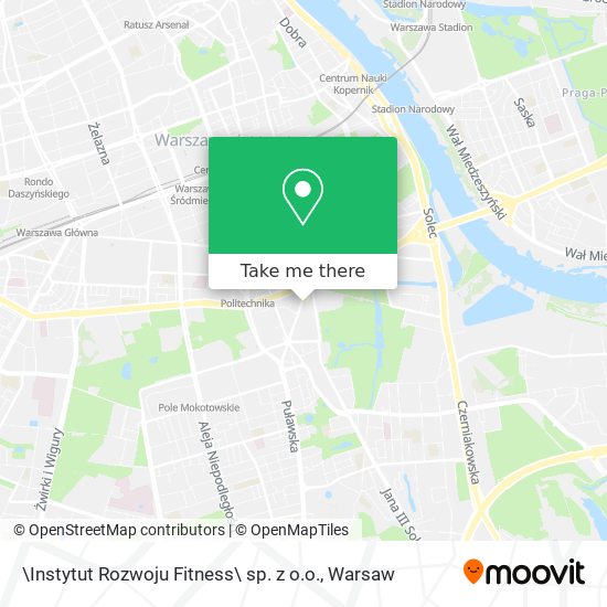 \Instytut Rozwoju Fitness\ sp. z o.o. map