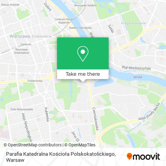 Parafia Katedralna Kościoła Polskokatolickiego map