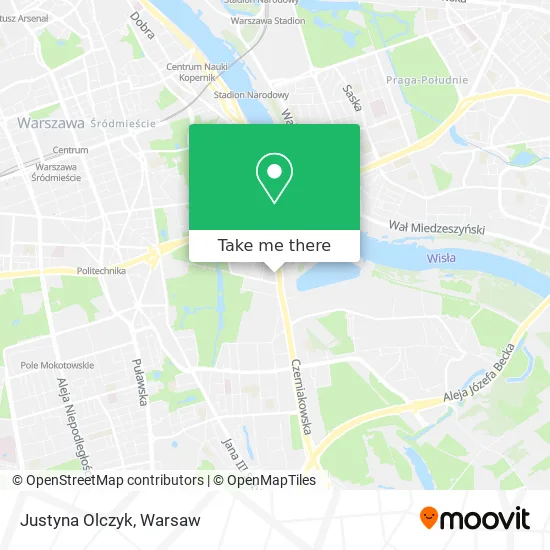 Карта Justyna Olczyk