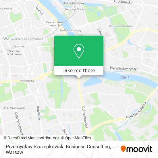 Przemysław Szczepkowski Business Consulting map