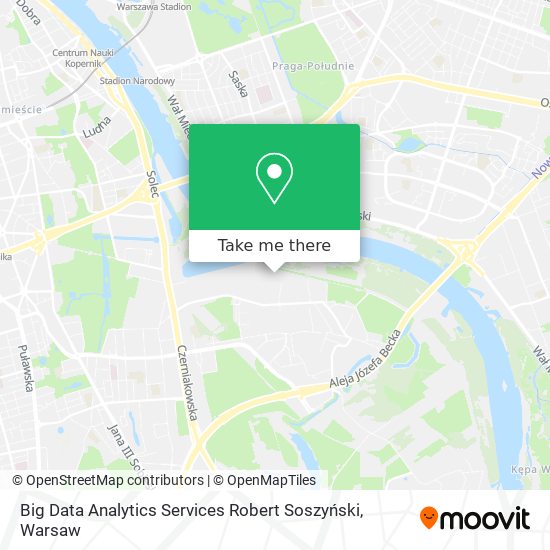 Карта Big Data Analytics Services Robert Soszyński