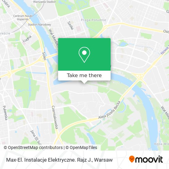 Max-El. Instalacje Elektryczne. Rajz J. map