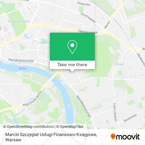 Marcin Szczygieł Usługi Finansowo-Księgowe map