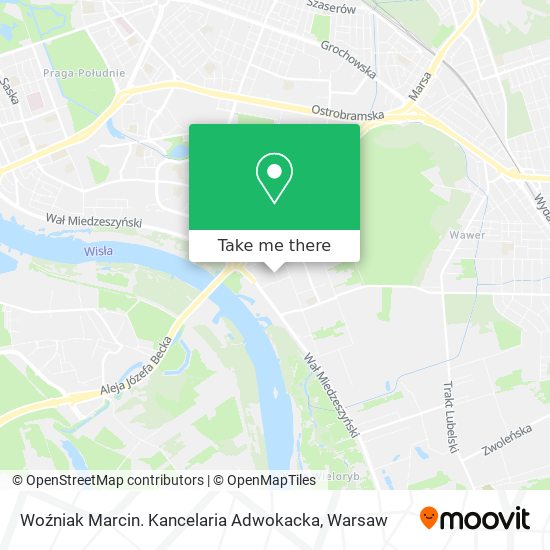 Woźniak Marcin. Kancelaria Adwokacka map