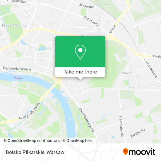 Карта Boisko Piłkarskie