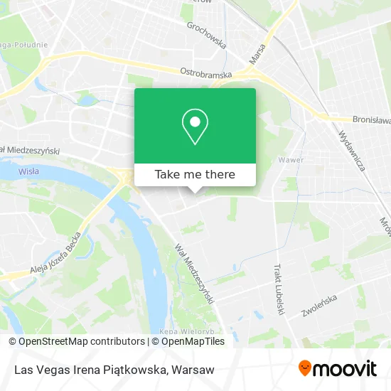 Карта Las Vegas Irena Piątkowska