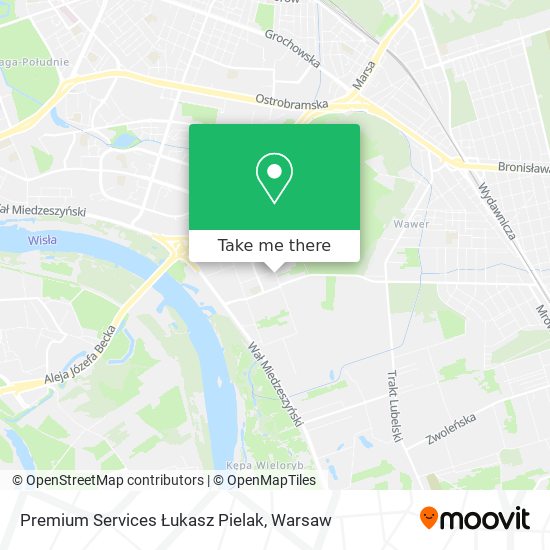 Premium Services Łukasz Pielak map