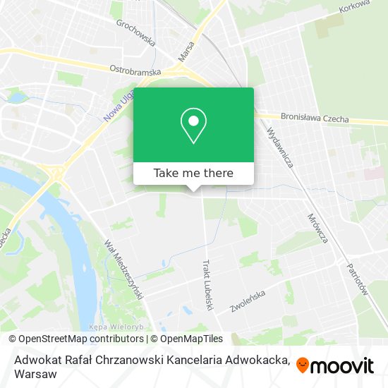 Adwokat Rafał Chrzanowski Kancelaria Adwokacka map