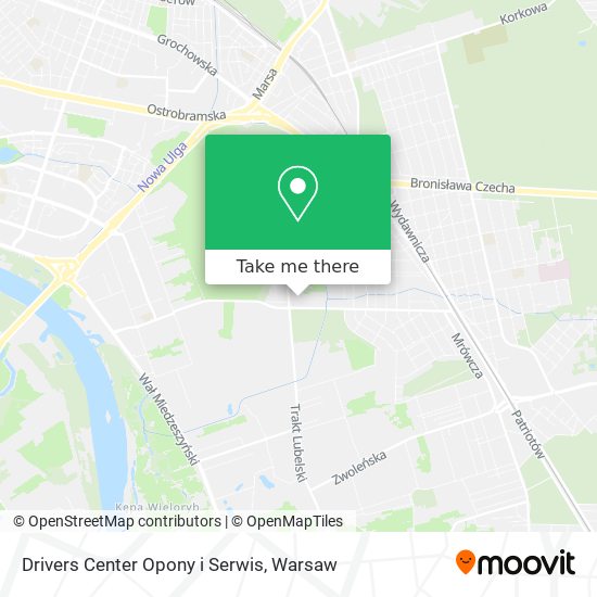 Drivers Center Opony i Serwis map