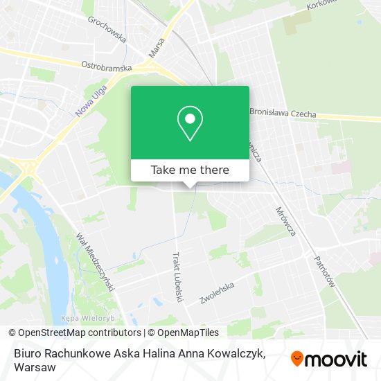 Biuro Rachunkowe Aska Halina Anna Kowalczyk map