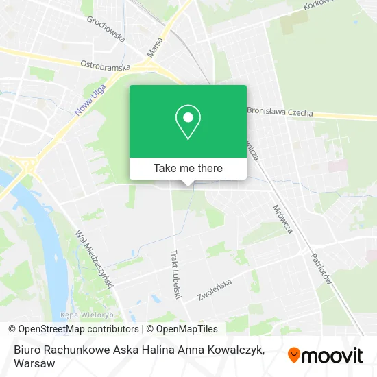 Biuro Rachunkowe Aska Halina Anna Kowalczyk map