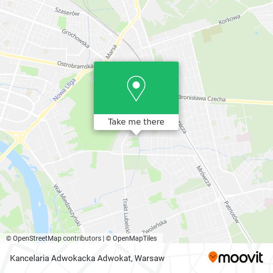 Карта Kancelaria Adwokacka Adwokat