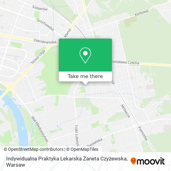 Indywidualna Praktyka Lekarska Żaneta Czyżewska map