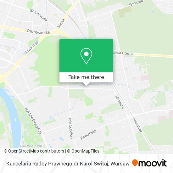 Kancelaria Radcy Prawnego dr Karol Świtaj map