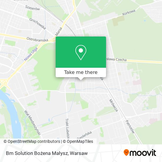 Bm Solution Bożena Małysz map