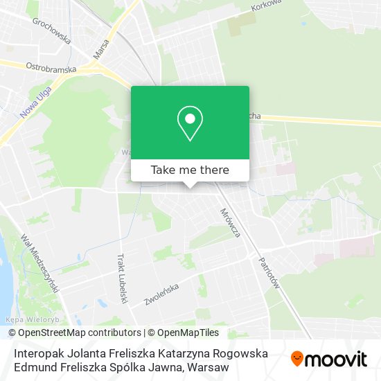 Interopak Jolanta Freliszka Katarzyna Rogowska Edmund Freliszka Spólka Jawna map