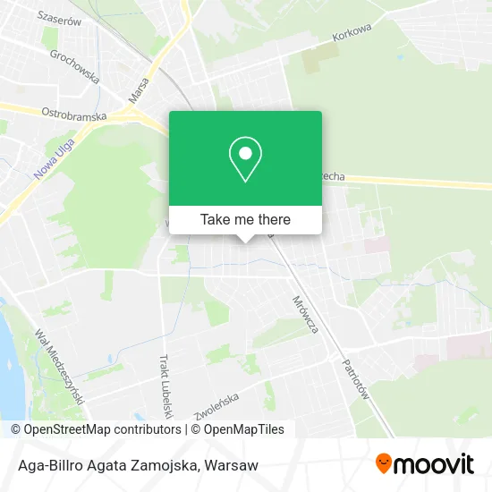 Aga-Billro Agata Zamojska map