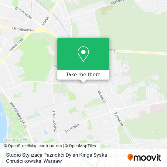 Studio Stylizacji Paznokci Dylan Kinga Syska Chruścikowska map