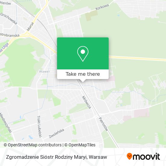 Zgromadzenie Sióstr Rodziny Maryi map